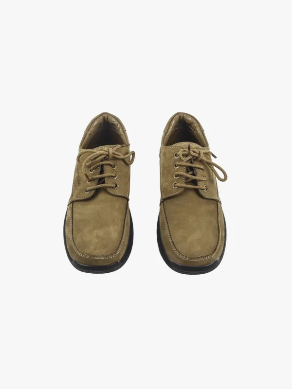 Sapatos de couro masculino